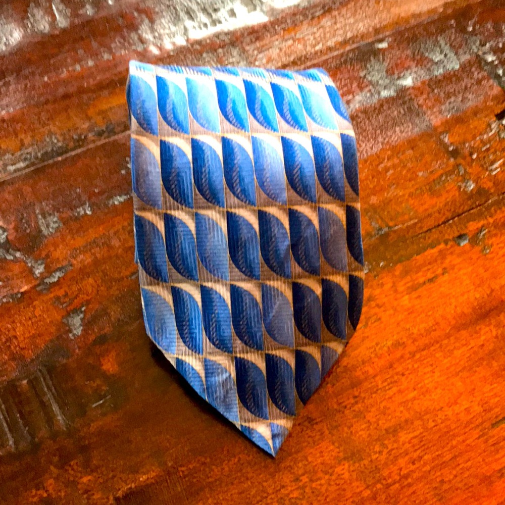 Carlos Devenezia Roma Barcelona Men’s Silk Tie